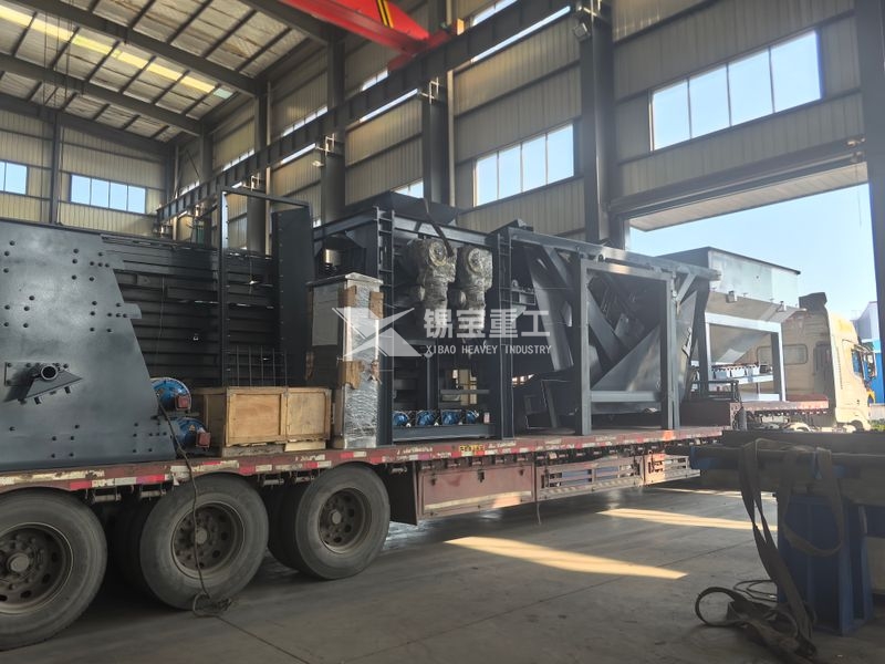 廣州瀝青銑刨料破碎篩分設(shè)備現(xiàn)場(chǎng)